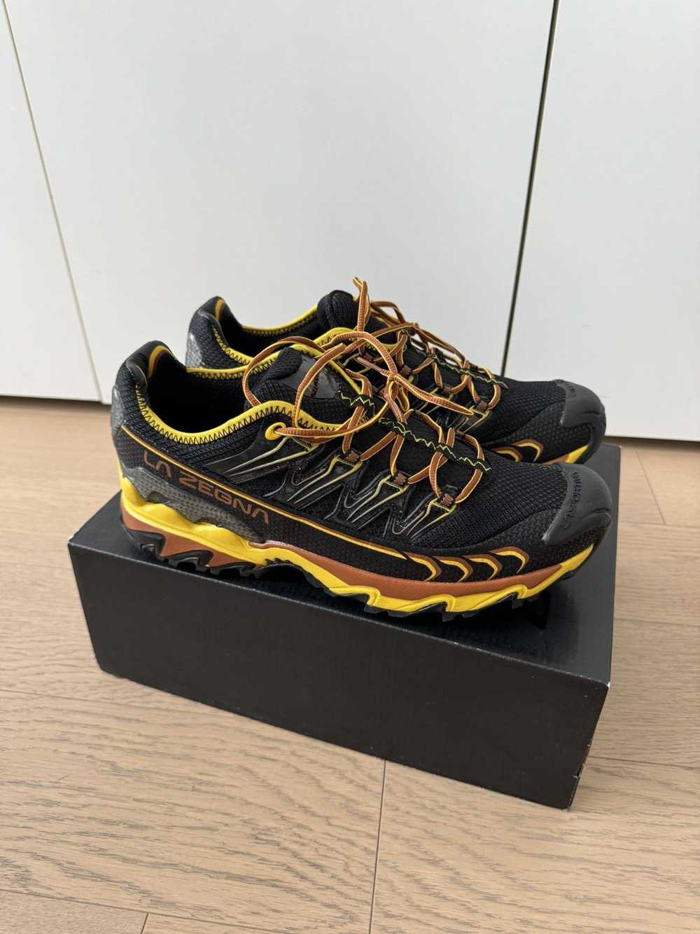 Ermenegildo Zegna × La Sportiva Ultra Raptor Moun… - image 1