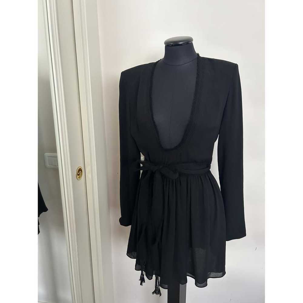 Saint Laurent Silk mini dress - image 2