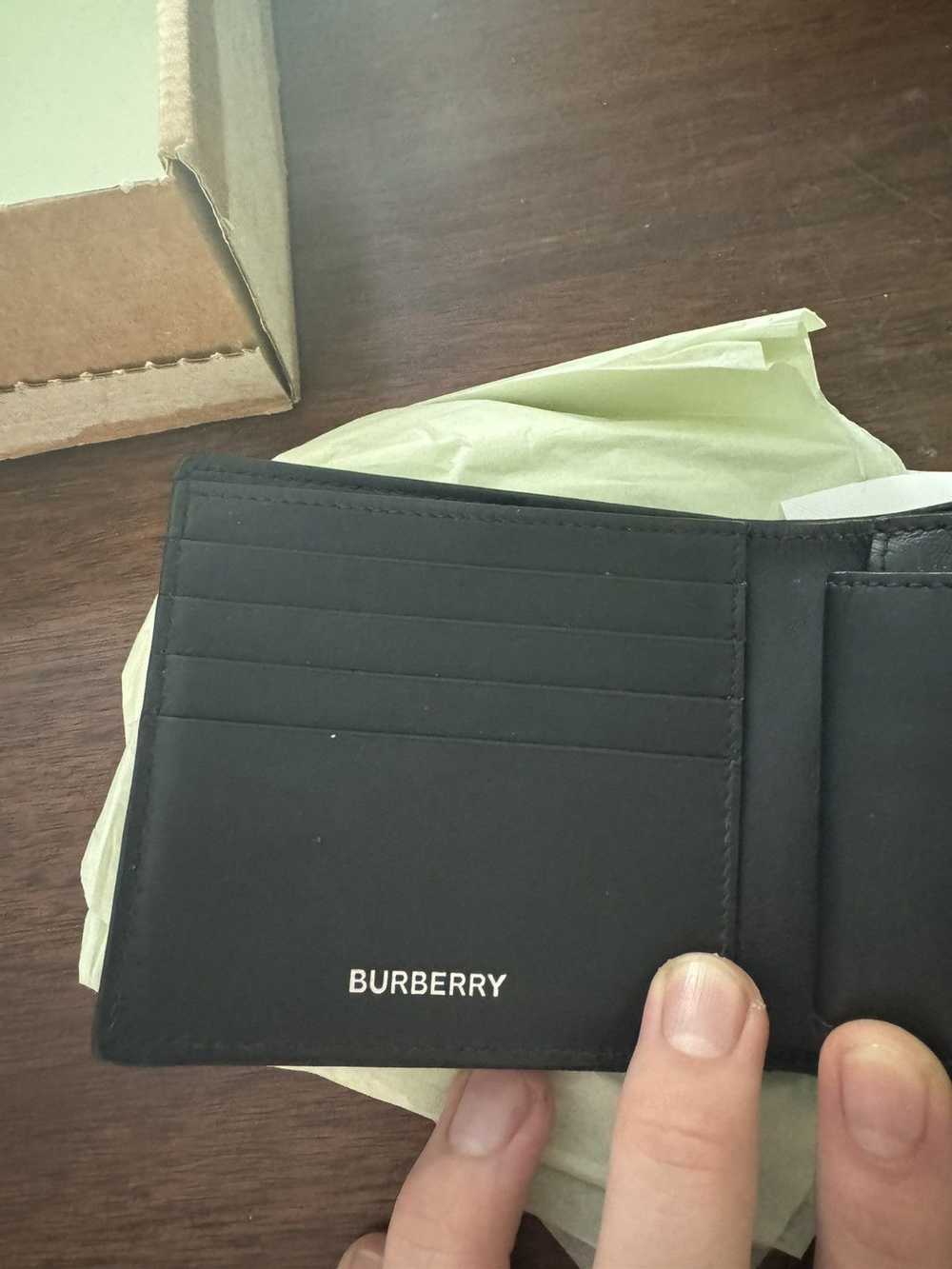 Burberry Check Slim Bifold Wallet With ID Holder - image 3