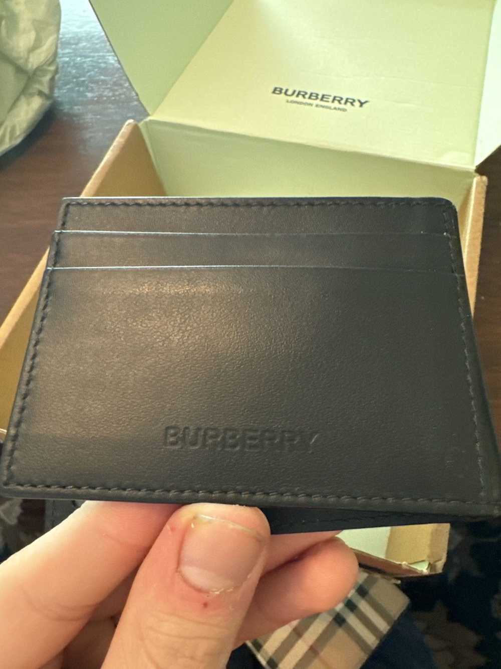 Burberry Check Slim Bifold Wallet With ID Holder - image 8