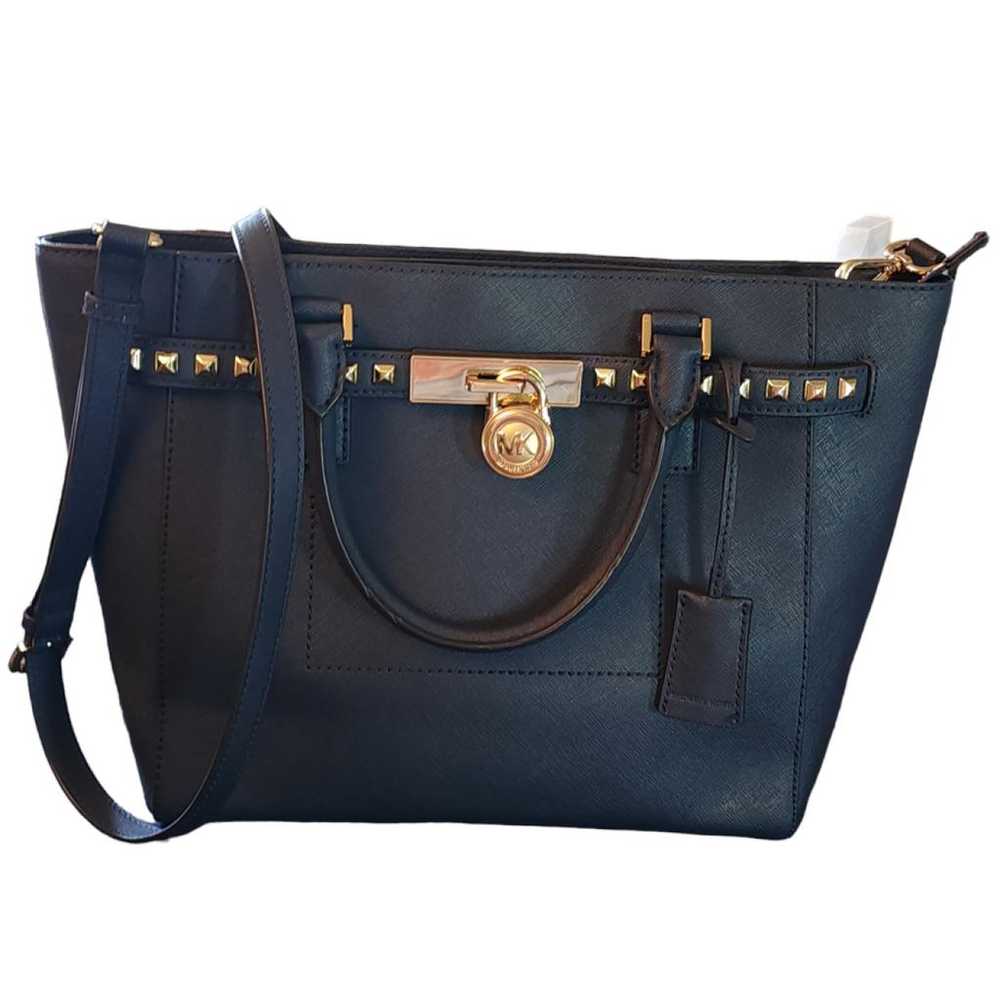 Michael Kors Hamilton leather handbag - image 2