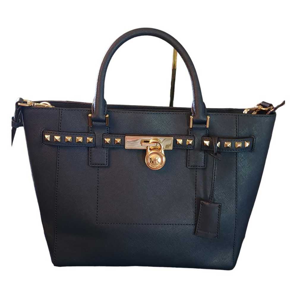 Michael Kors Hamilton leather handbag - image 8