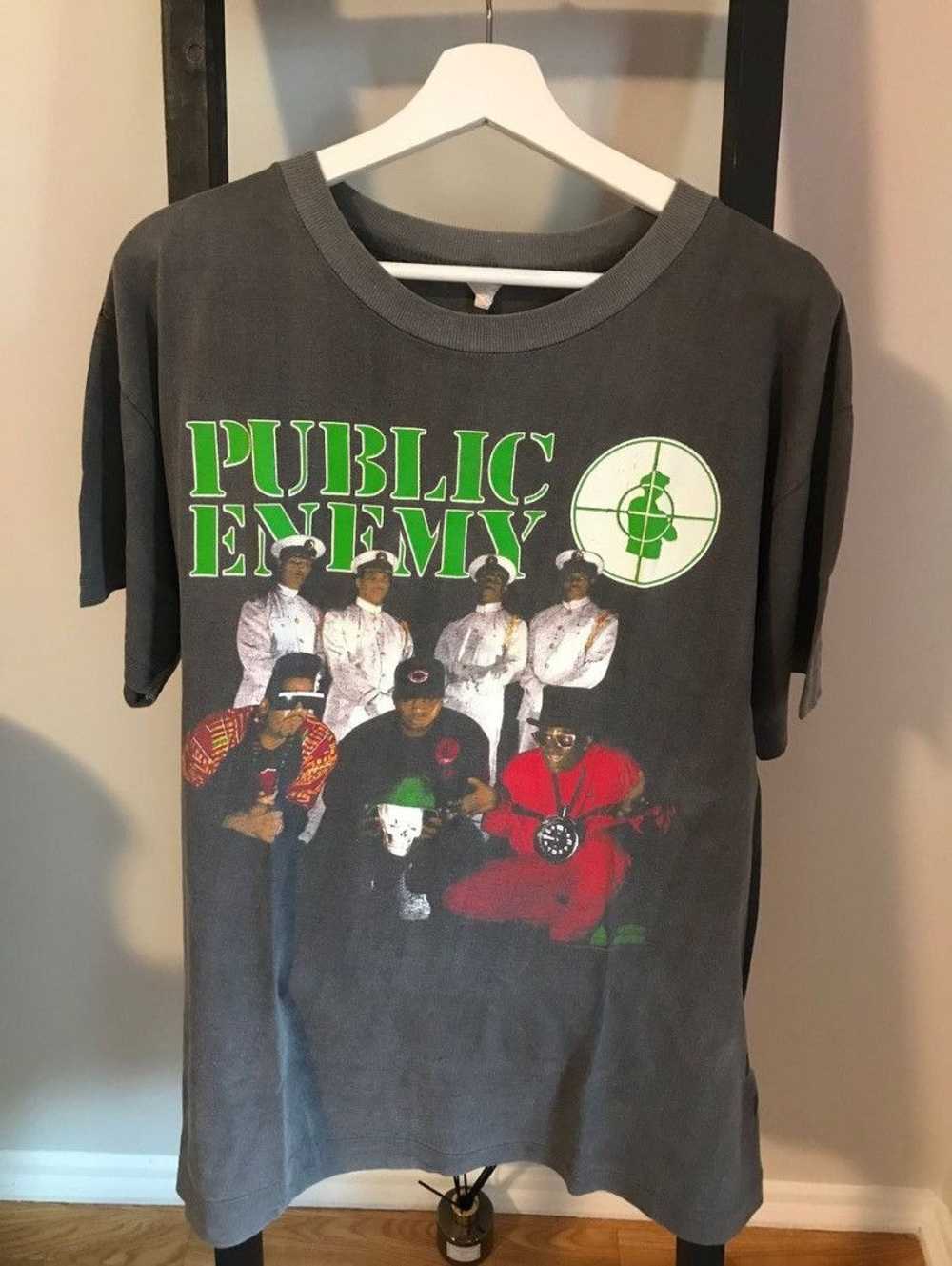 Public Enemy × Rap Tees × Vintage Vintage Public … - image 1