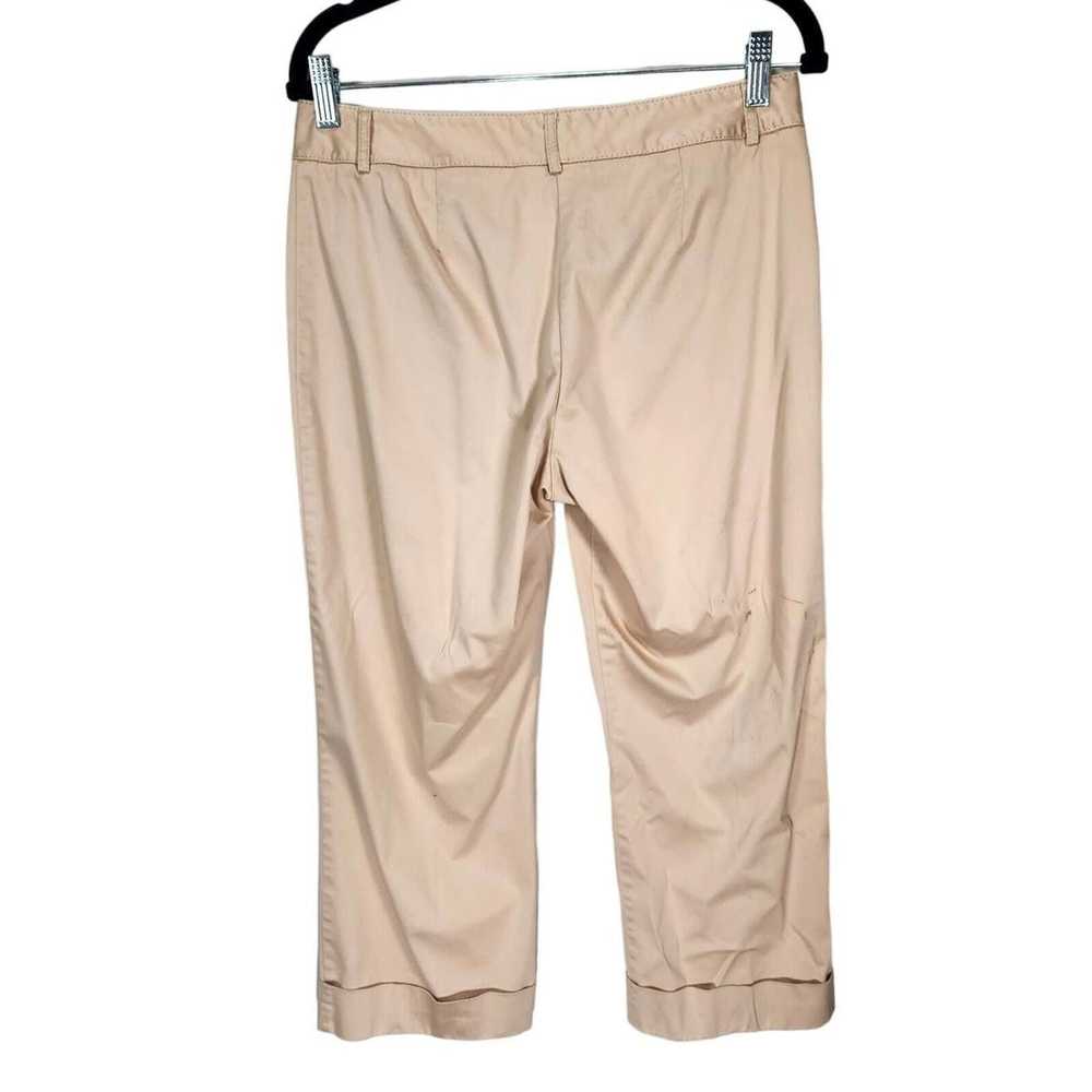 Designer The Limited Stretch Khaki Capri Cropped … - image 2