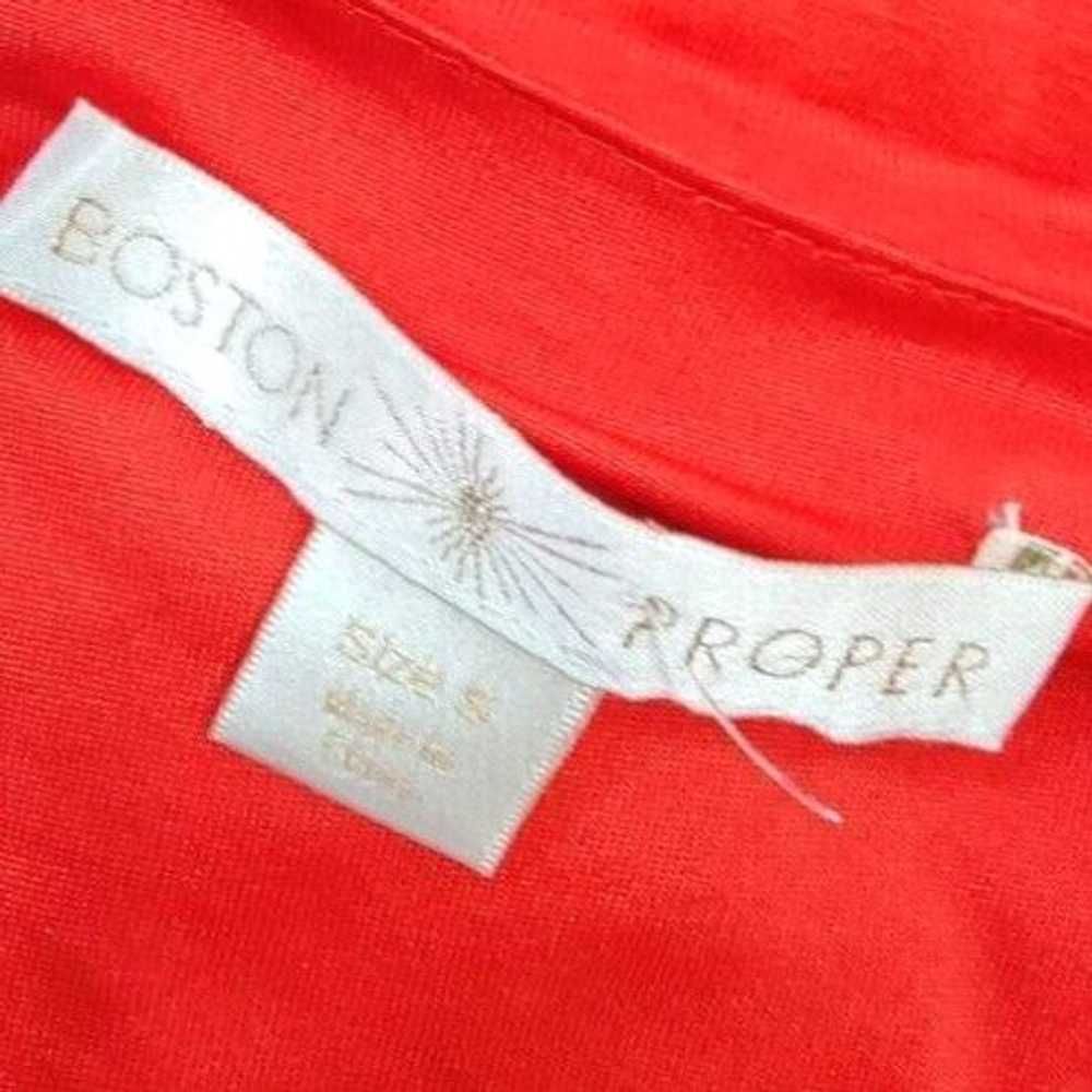 Boston Proper Boston Proper Dress Size Small Red … - image 2