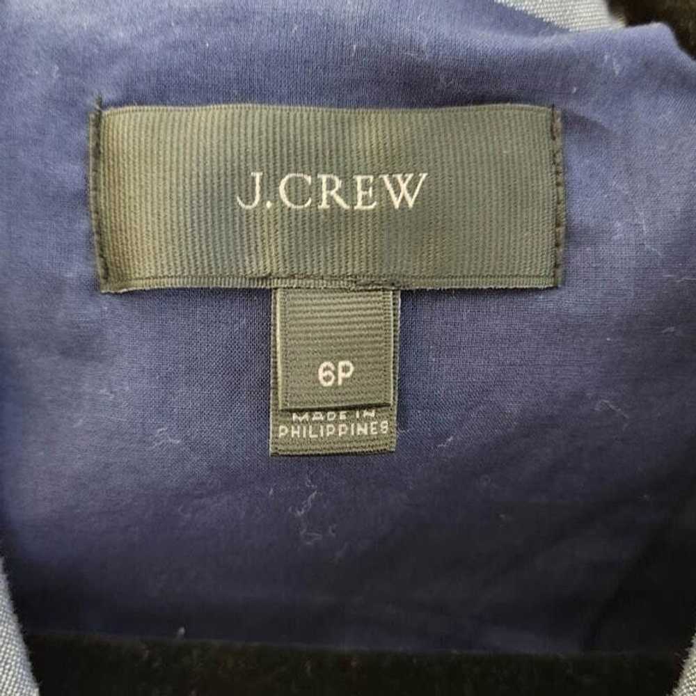 J.Crew J.Crew Womens Cotton/Linen Blazer Size 6P - image 4