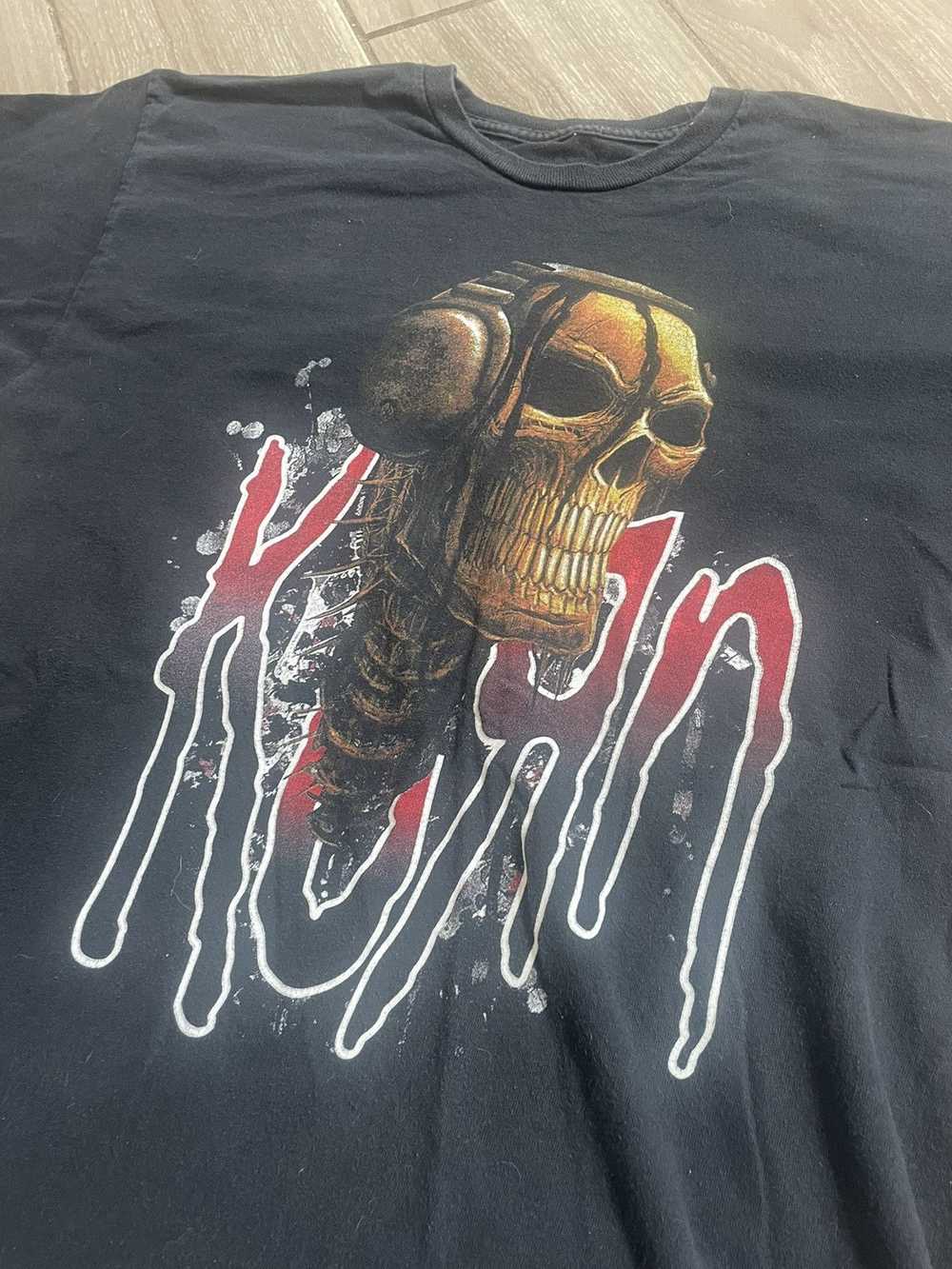 Band Tees × Streetwear × Vintage 2015 Korn Tour t… - image 2