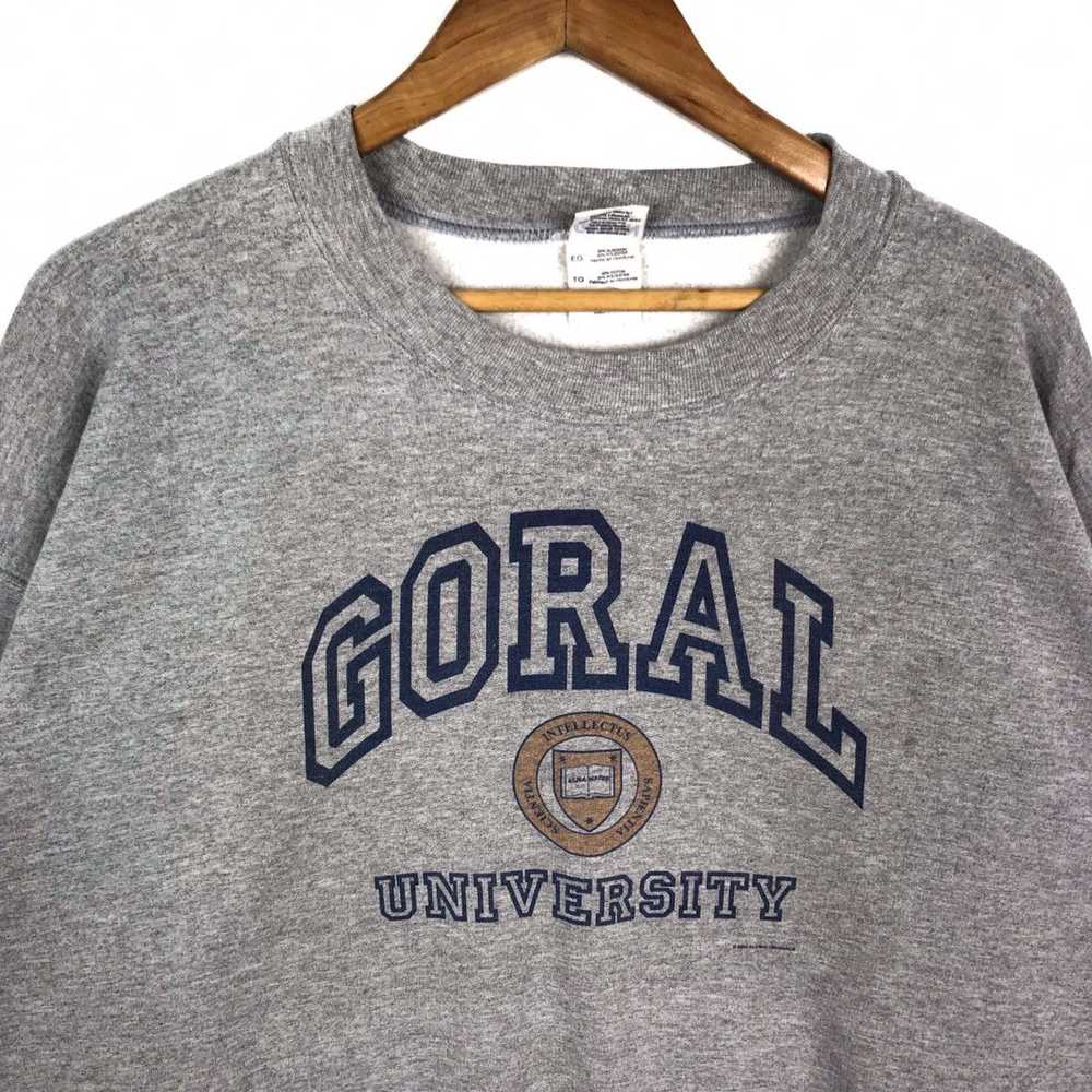 Vintage Vintage 00s Coral University Sweatshirt - image 2