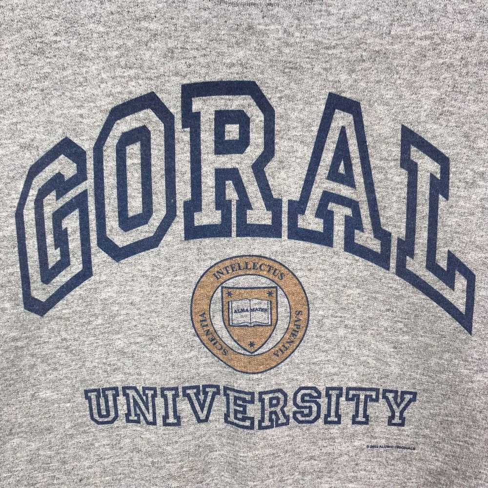 Vintage Vintage 00s Coral University Sweatshirt - image 3