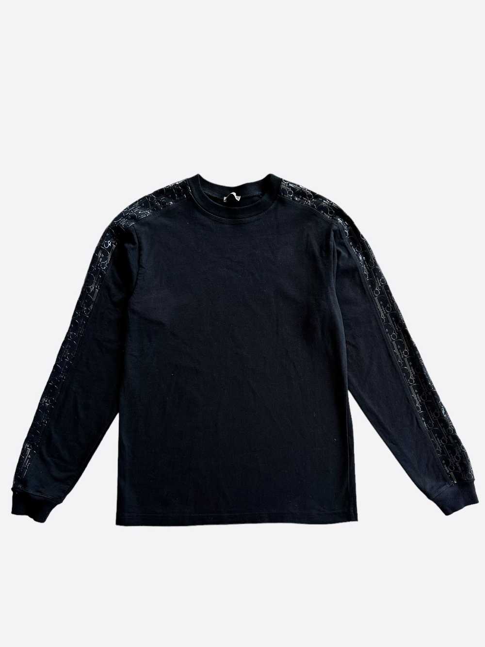 Dior Dior Dark Blue Oblique Sleeve Longsleeve T-S… - image 1