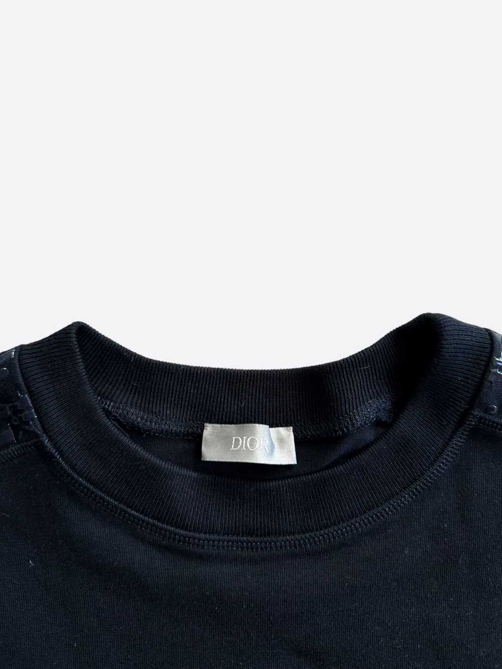 Dior Dior Dark Blue Oblique Sleeve Longsleeve T-S… - image 3