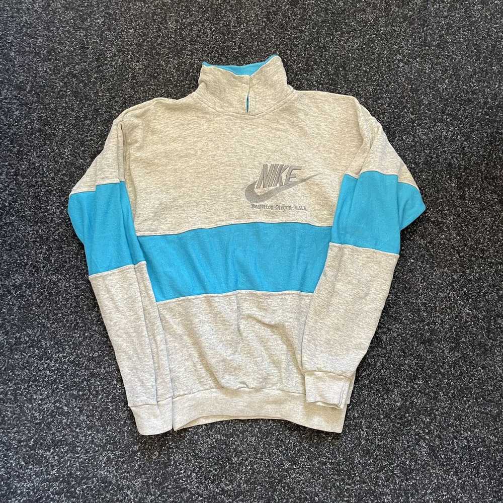 Nike × Streetwear × Vintage 90s nike sweatshirt 8… - image 1