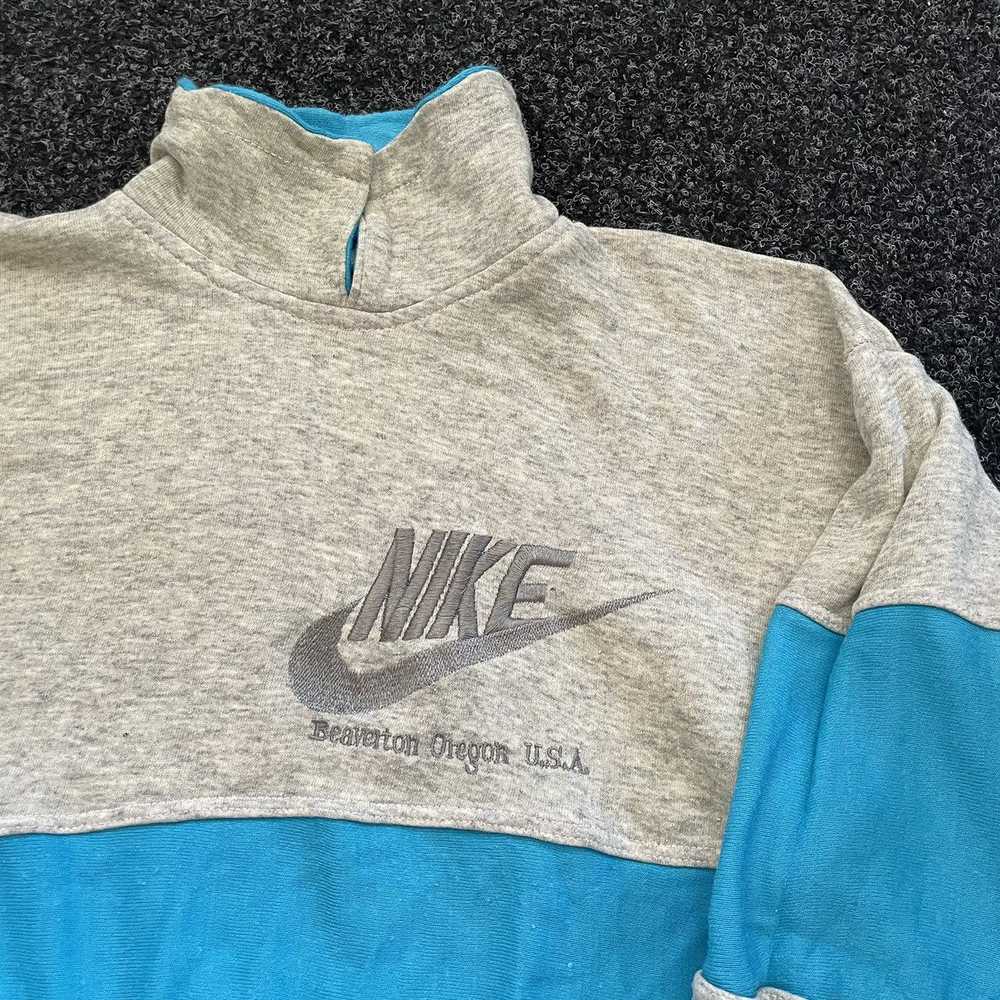 Nike × Streetwear × Vintage 90s nike sweatshirt 8… - image 2