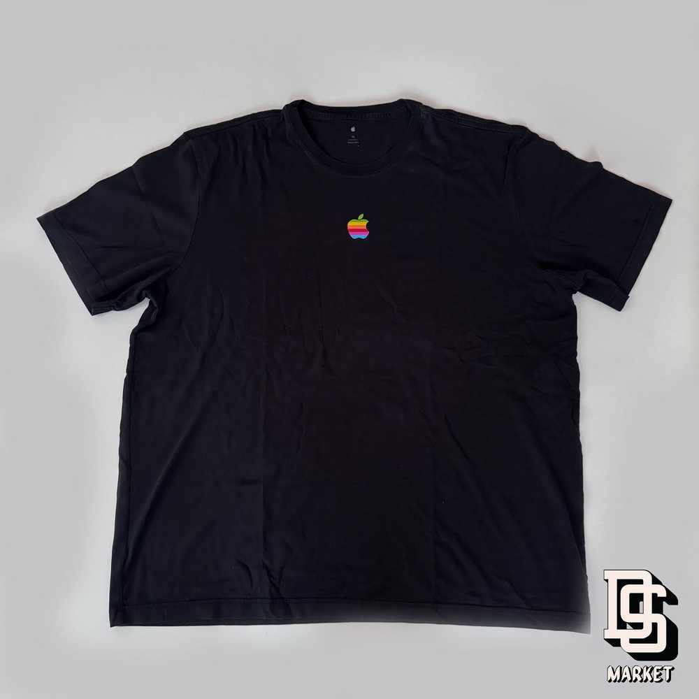 Apple APPLE RETRO RAINBOW LOGO TEE APPLE EMPLOYEE… - image 2