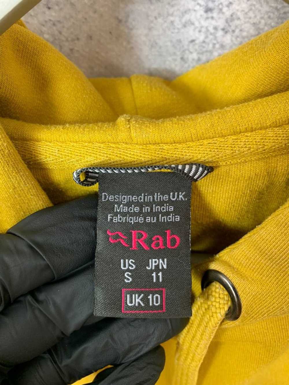 Outdoor Life × Rab × Streetwear RAB Hoodie Yellow… - image 10