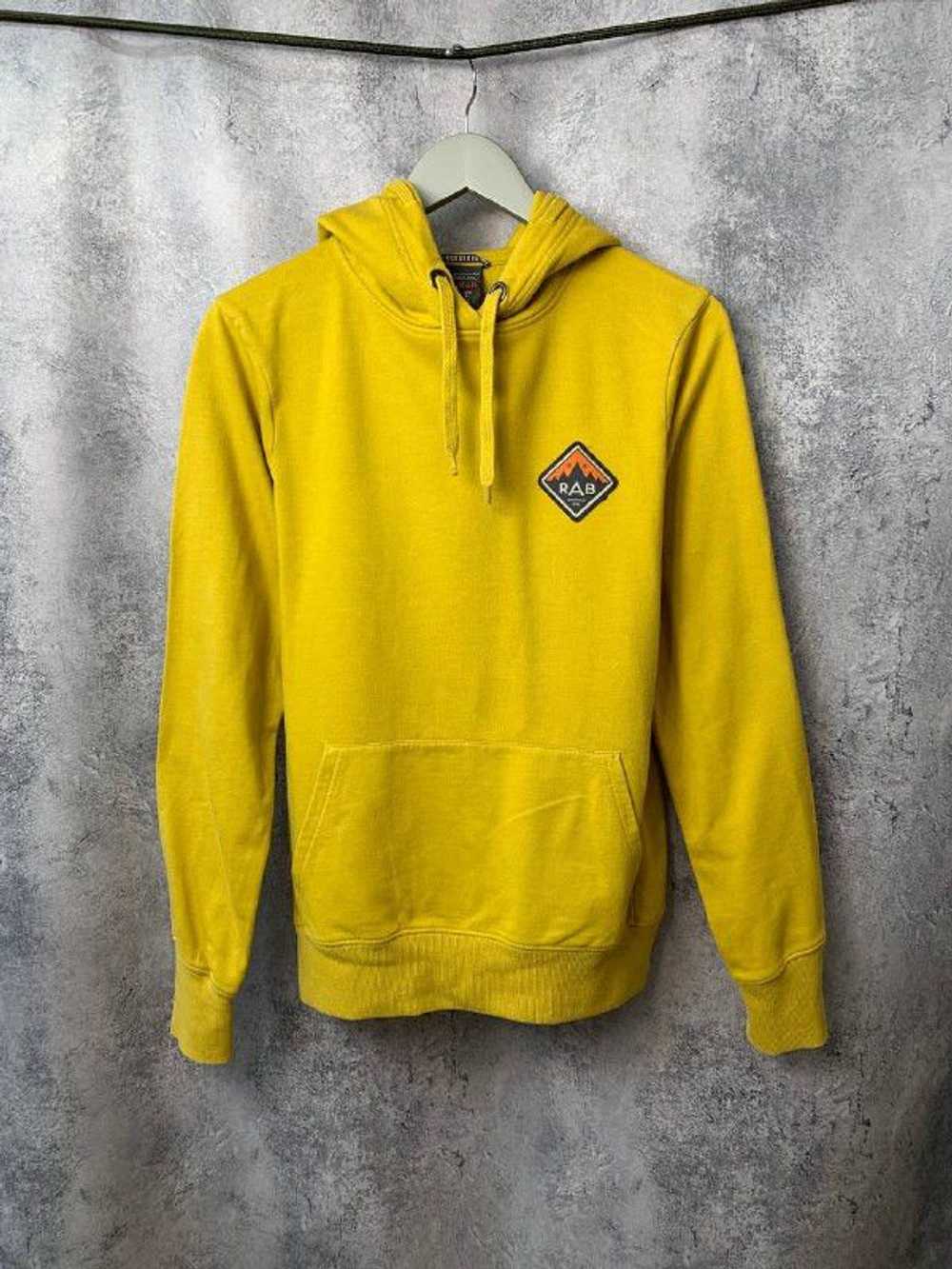 Outdoor Life × Rab × Streetwear RAB Hoodie Yellow… - image 2