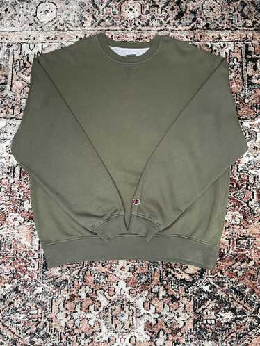 Champion CHAMPION - OLIVE GREEN SWEATER