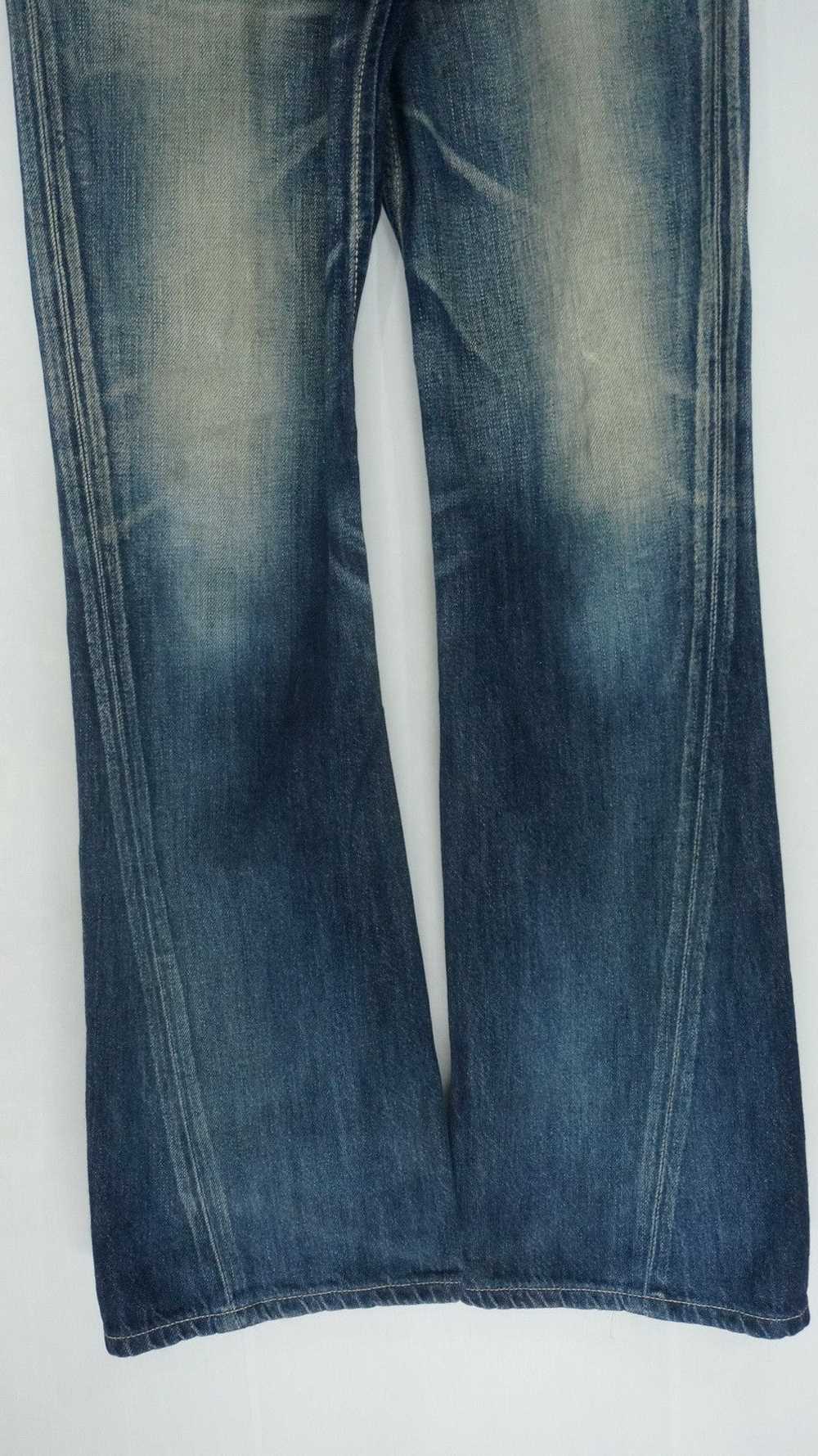 Distressed Denim × Edwin × Vintage Vtg EDWIN BLUE… - image 6