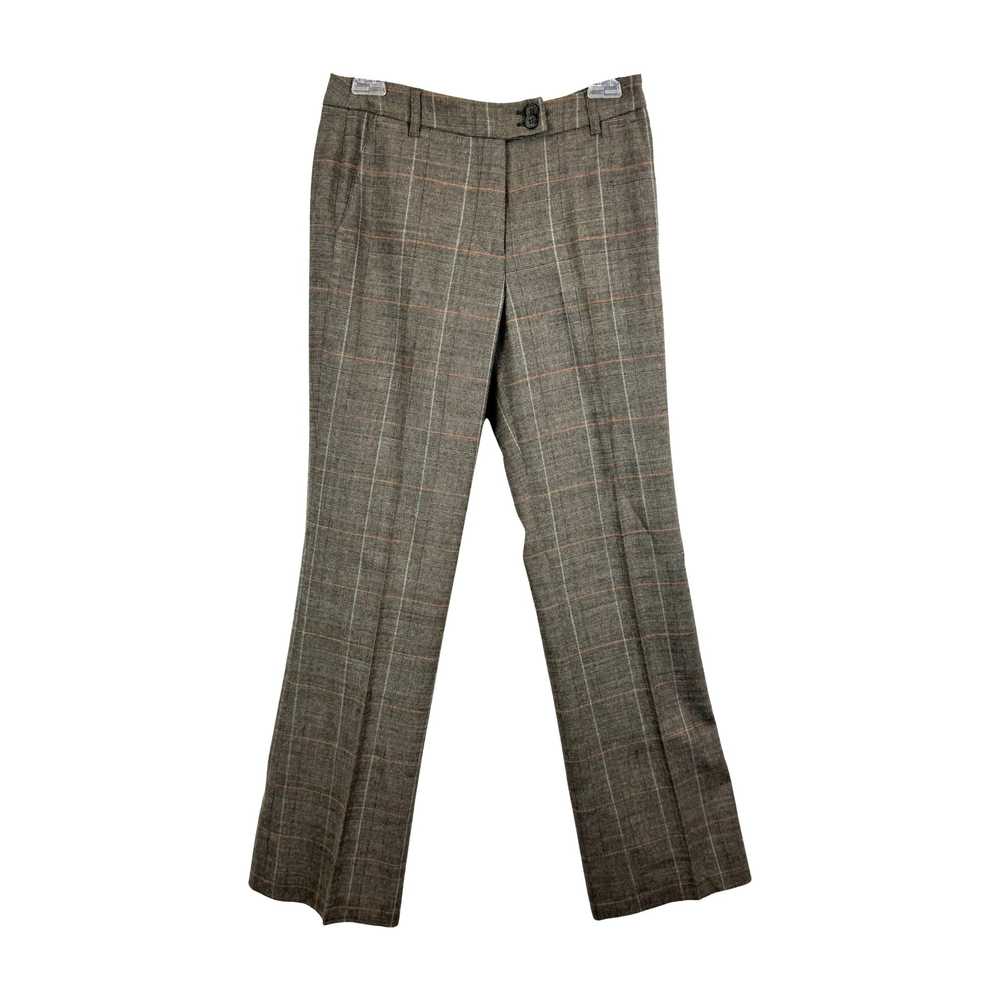 Etro Wool Blend Plaid Pants - image 1