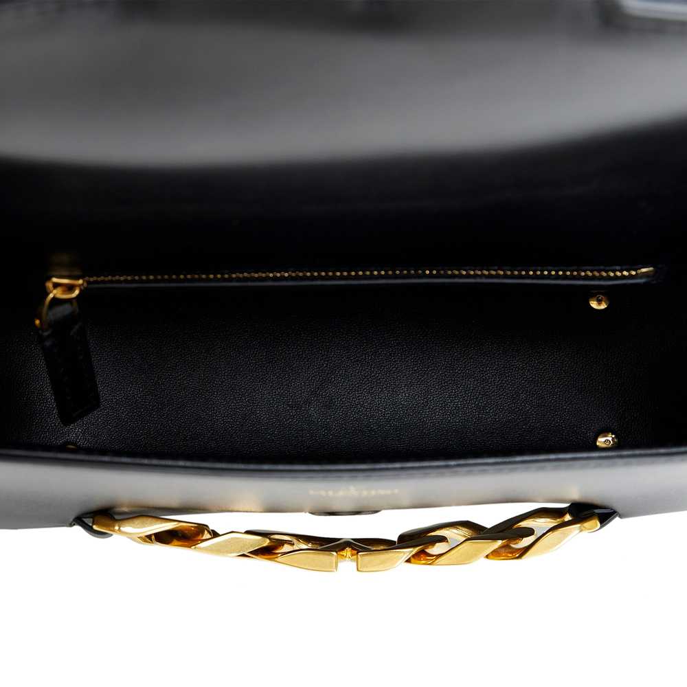 Black Valentino Vlogo Chain Shoulder Bag - image 5