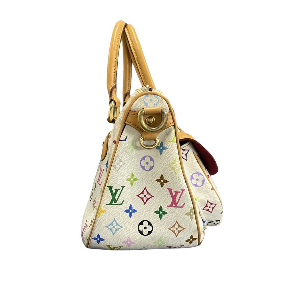 White Louis Vuitton Monogram Multicolore Rita Sat… - image 2