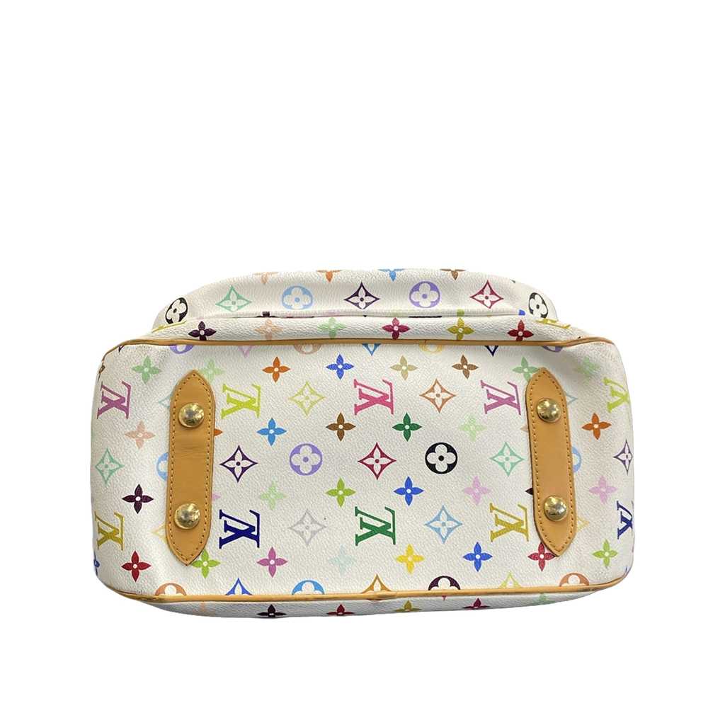 White Louis Vuitton Monogram Multicolore Rita Sat… - image 4