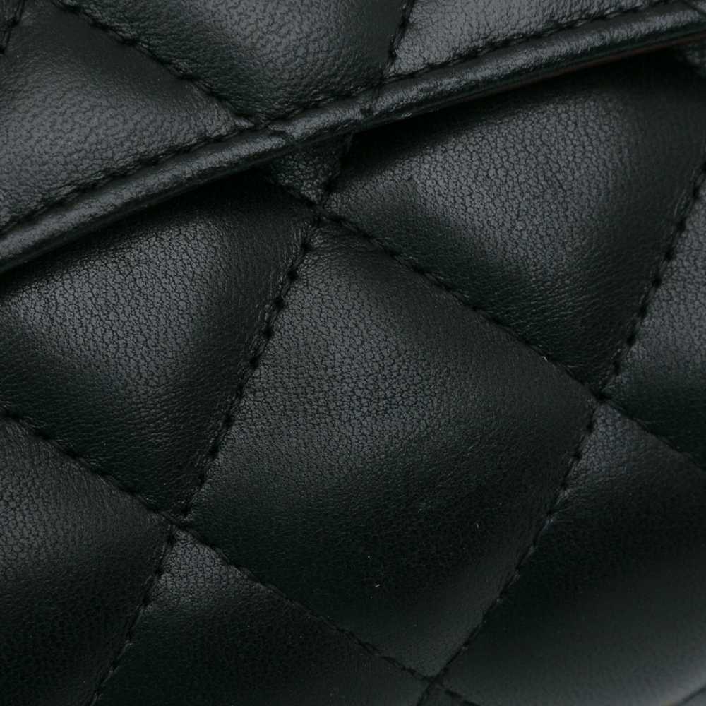 Black Chanel Jumbo Classic Lambskin Double Flap S… - image 10