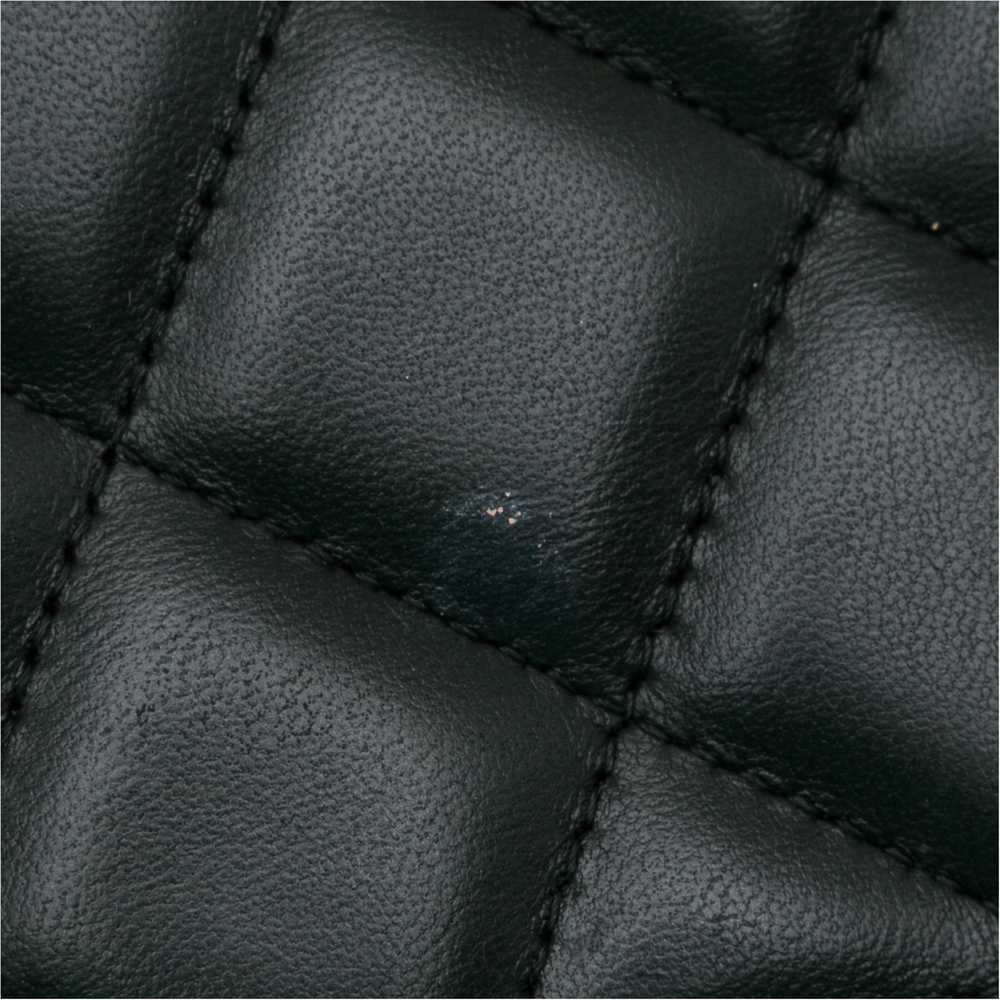 Black Chanel Jumbo Classic Lambskin Double Flap S… - image 8