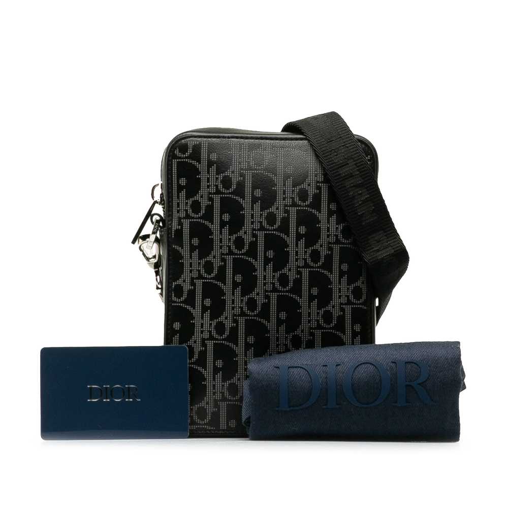 Black Dior Oblique World Tour Messenger Bag - image 12