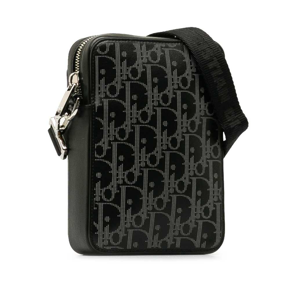 Black Dior Oblique World Tour Messenger Bag - image 2