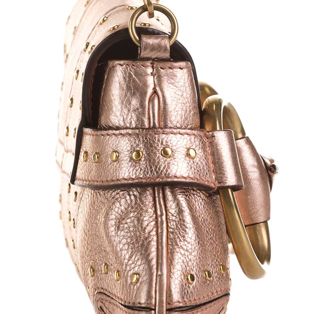 Pink Gucci X Tom Ford Vintage Horsebit Shoulder B… - image 9