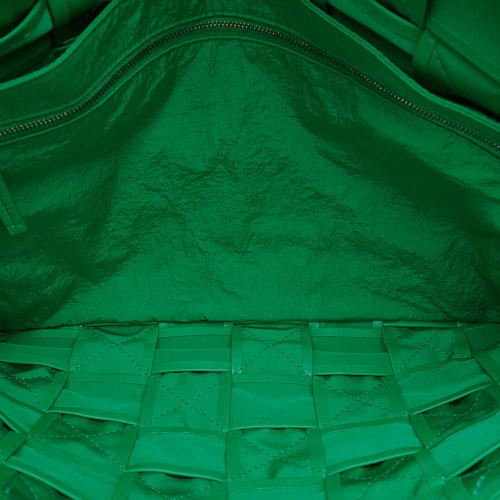 Green Bottega Veneta Maxi Calfskin Intrecciato Ca… - image 6