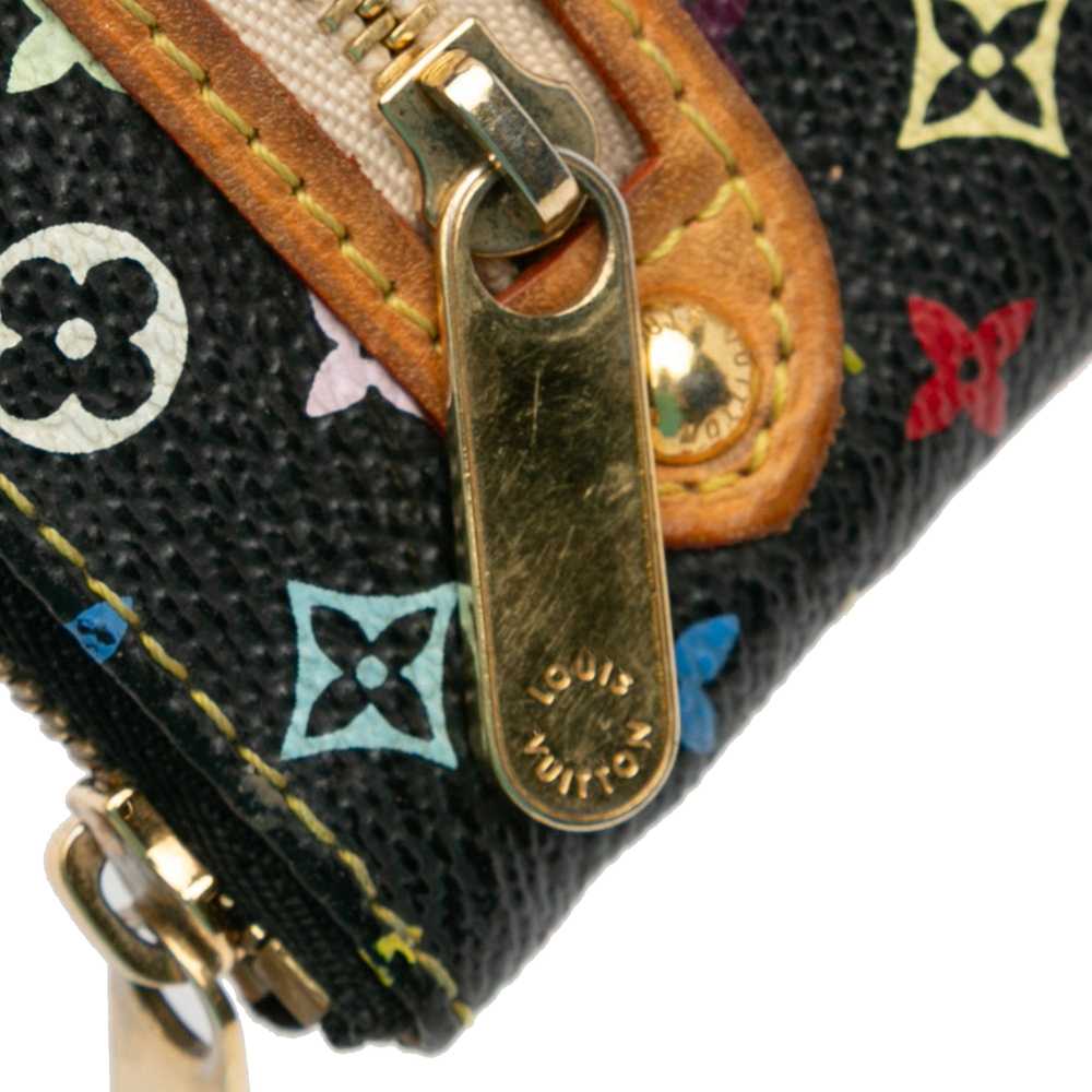 Black Louis Vuitton Monogram Multicolore Pochette… - image 11