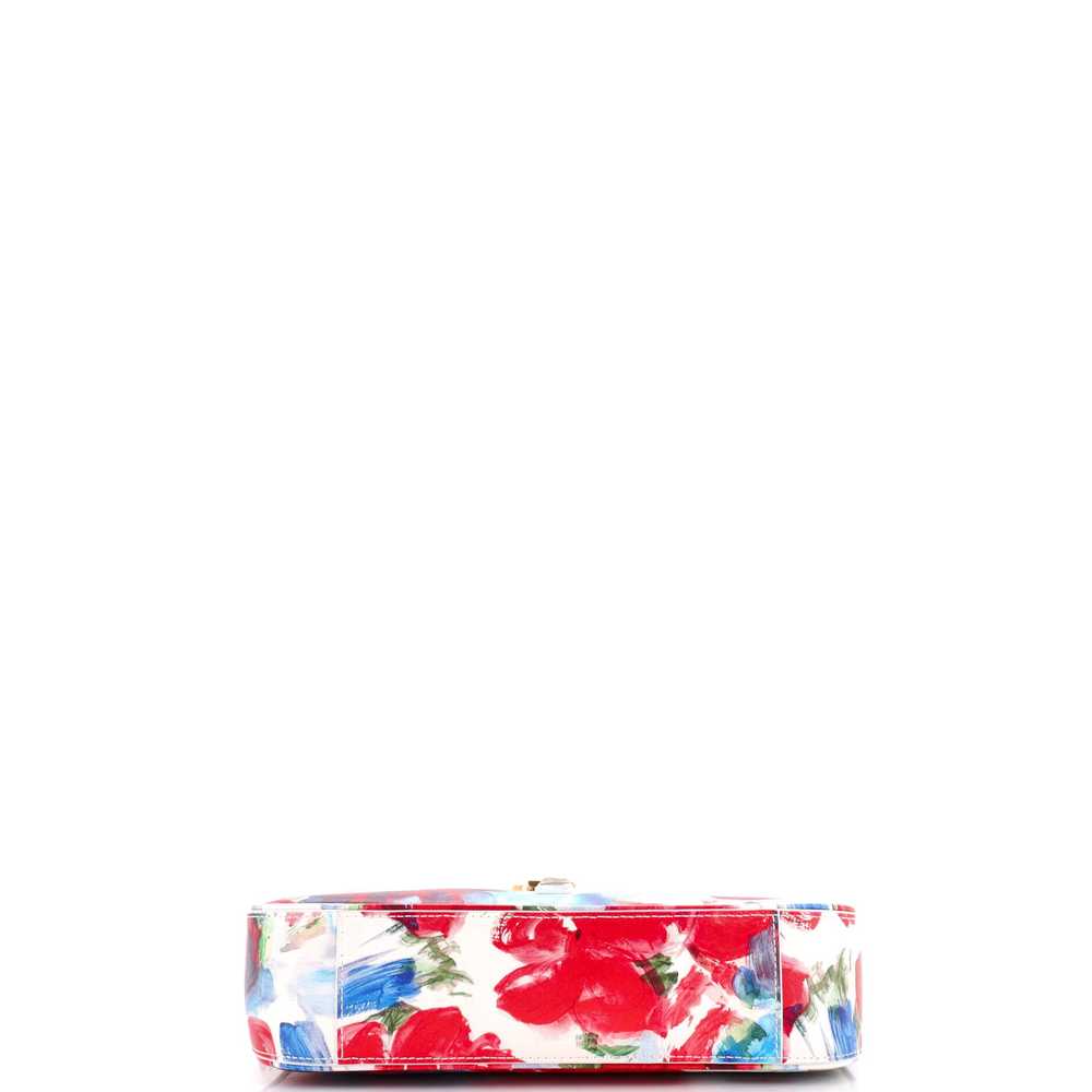 Saint Laurent Le 5 a 7 Hobo Floral Printed Leathe… - image 4