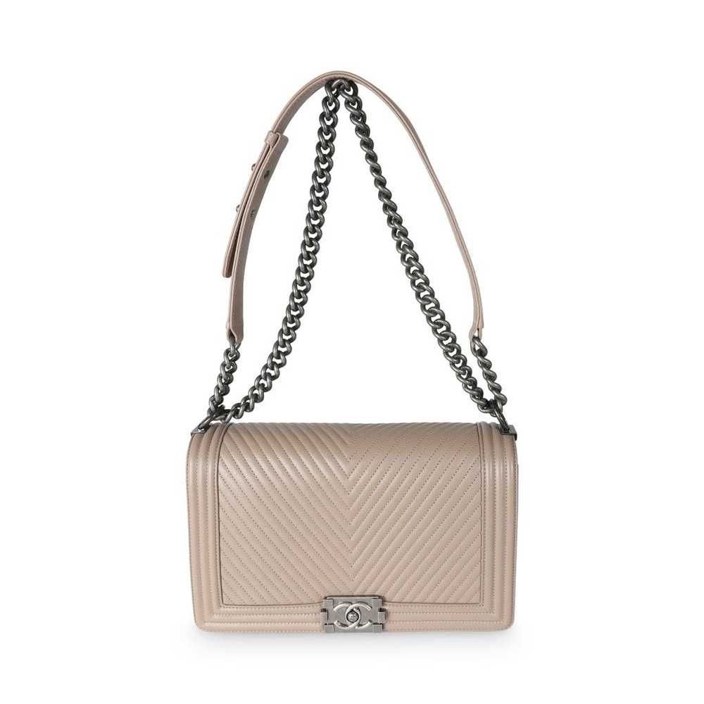 Chanel Boy leather handbag - image 5