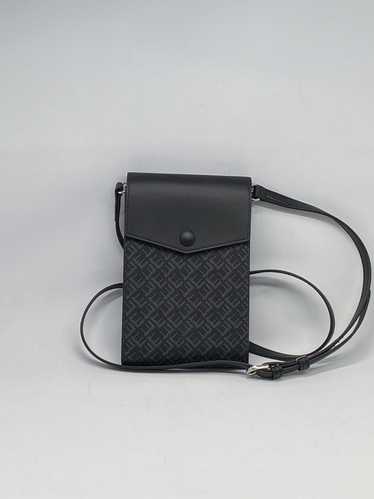 Alfred Dunhill Dunhill Logo Leather Messenger & Sh