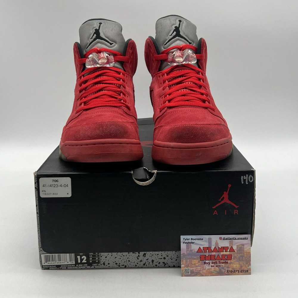 Jordan Brand Air Jordan 5 red suede - image 2