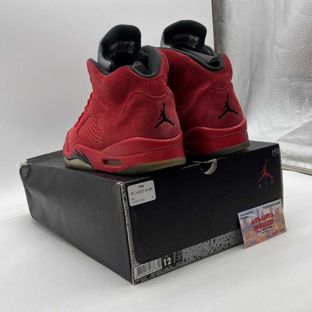 Jordan Brand Air Jordan 5 red suede - image 4