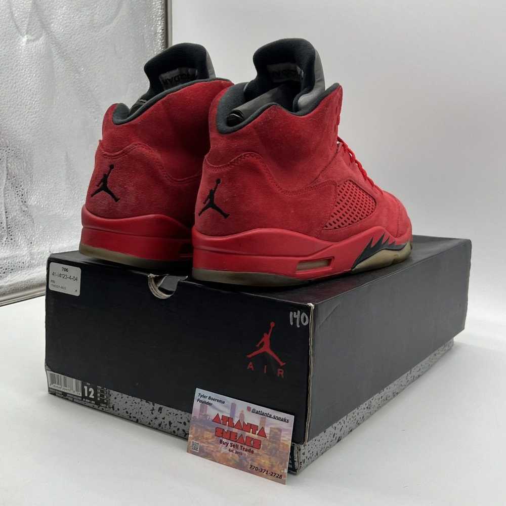 Jordan Brand Air Jordan 5 red suede - image 5