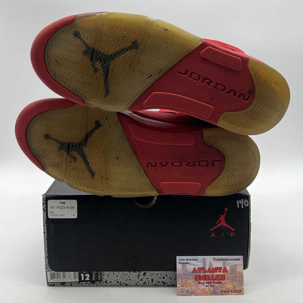 Jordan Brand Air Jordan 5 red suede - image 8