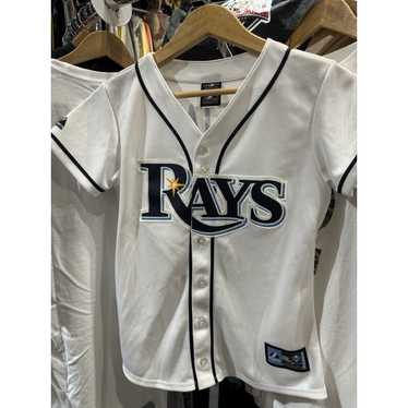 MLB VTG 90s MLB Tampa Bay Rays #11 Gaetan Basebal… - image 1