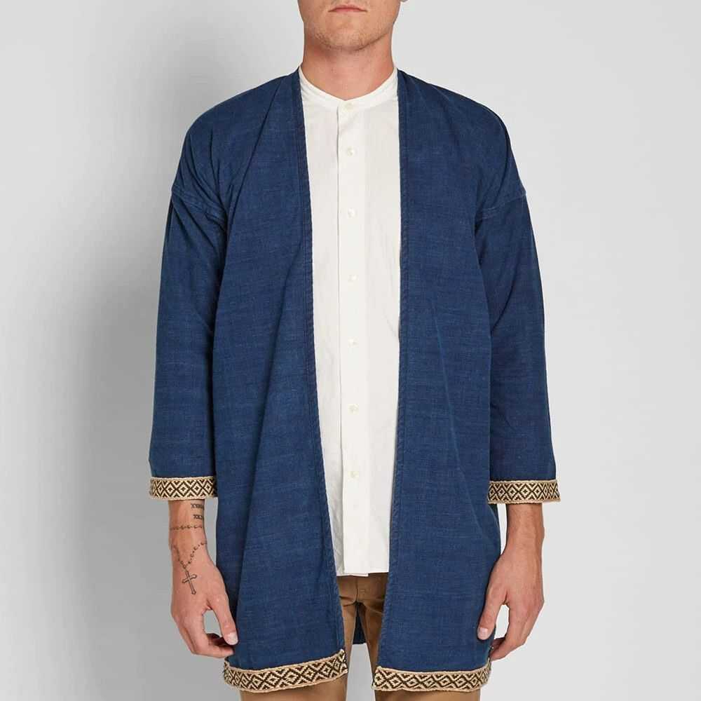 Visvim VISVIM 16AW SANJURO COATSILK ROAD DK INDIGO - image 4