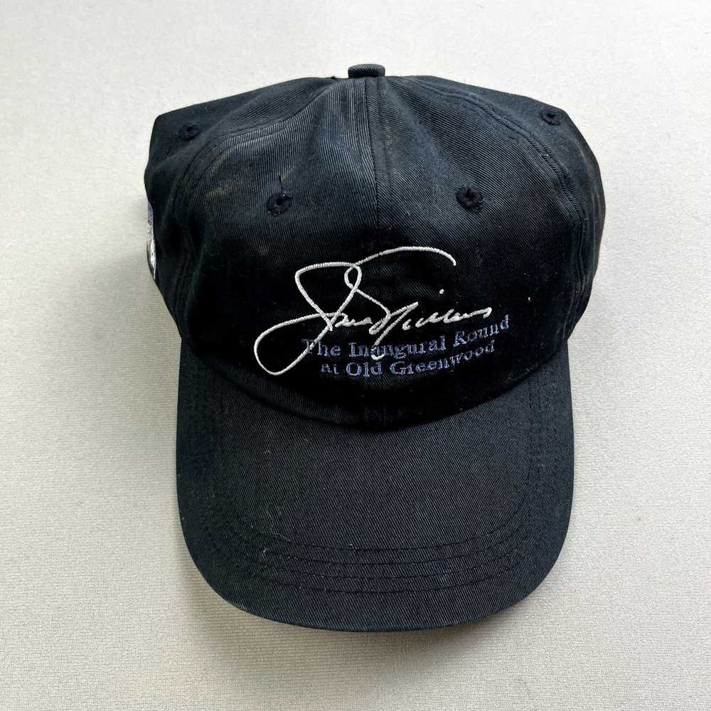 Pga Tour Jack Nicklaus Golf Hat Black Old Greenwo… - image 2