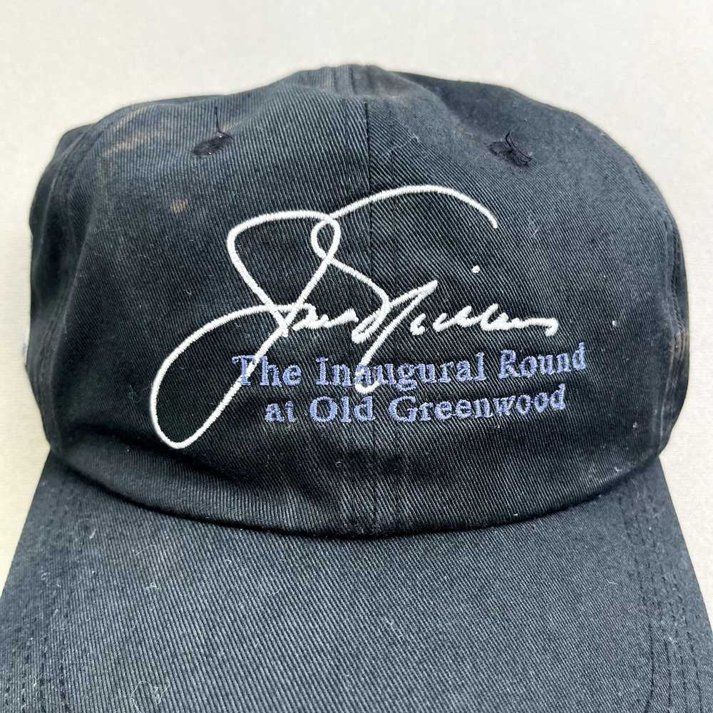 Pga Tour Jack Nicklaus Golf Hat Black Old Greenwo… - image 3