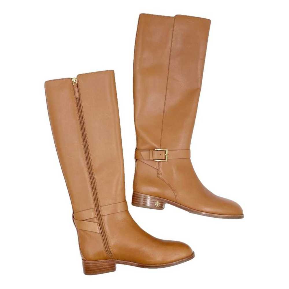 Tory Burch Leather riding boots - image 1