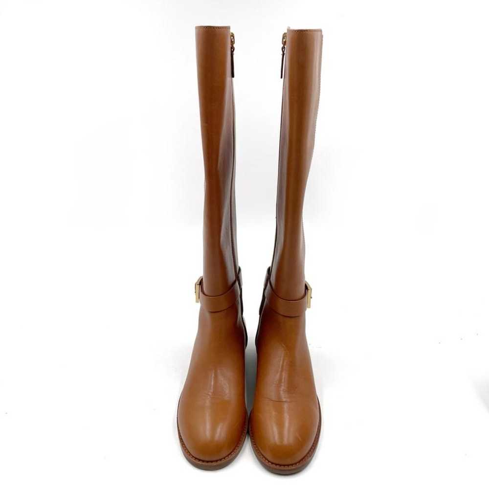 Tory Burch Leather riding boots - image 2