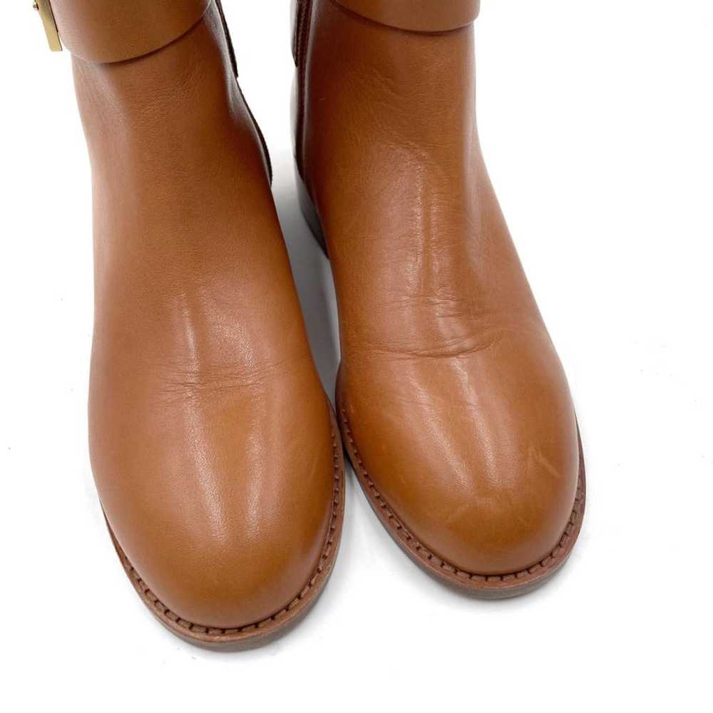 Tory Burch Leather riding boots - image 4