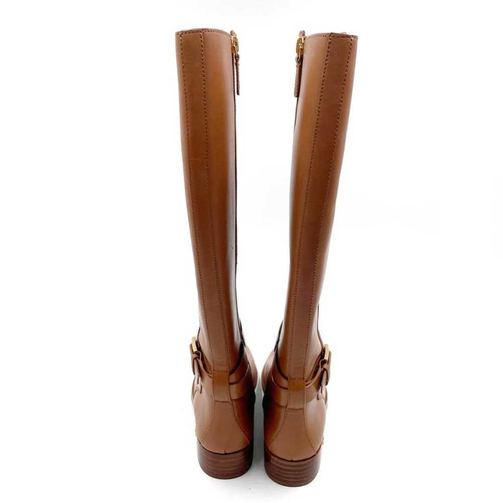 Tory Burch Leather riding boots - image 6