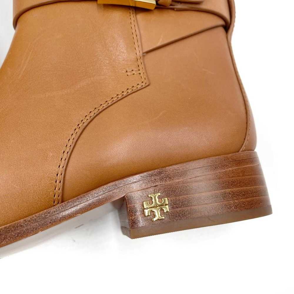 Tory Burch Leather riding boots - image 8