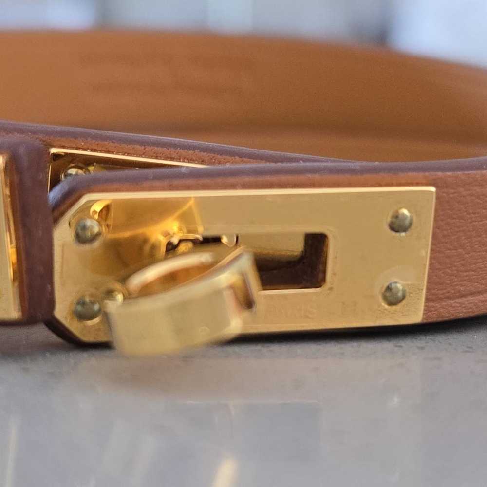 Hermès Mini Kelly Double Tour leather bracelet - image 6